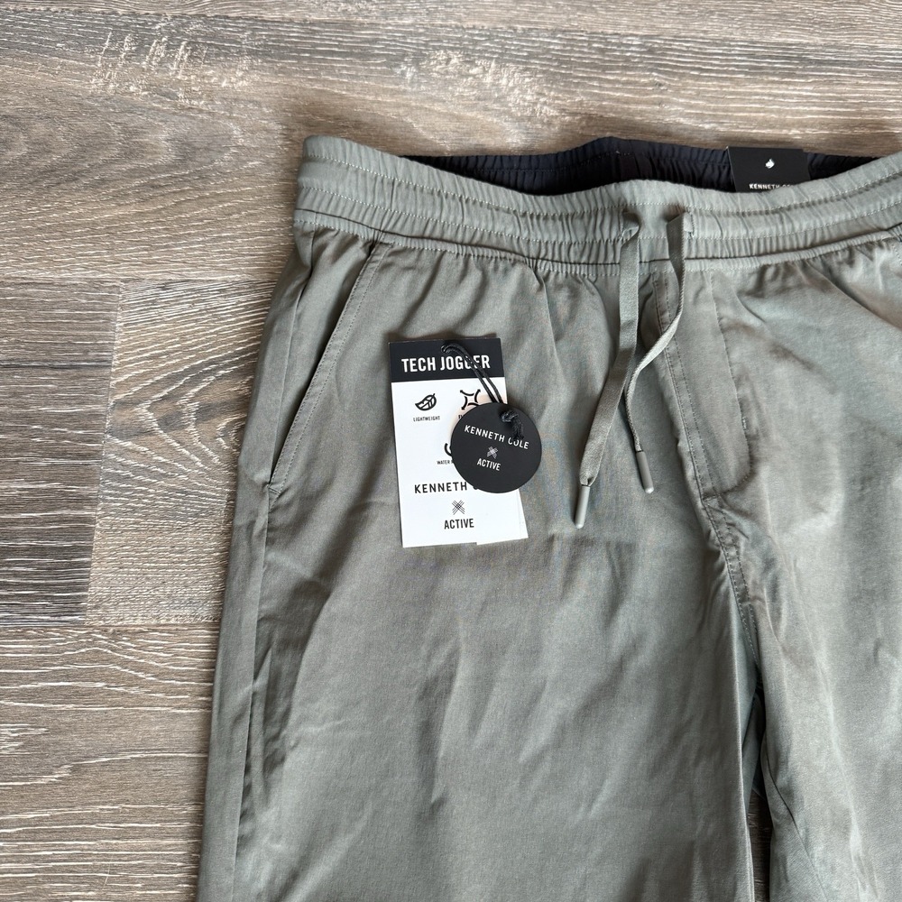 Kenneth Cole Active Tech Jogger Ankle Zip Slim Lightweight Fatigue Size Large - Picture 4 of 8